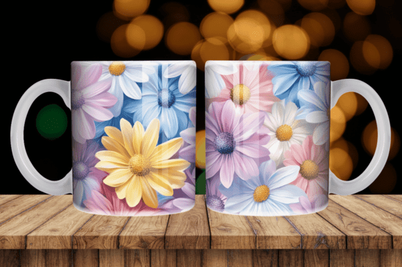 Download Spring Floral Mug Tumbler Wrap - Premium Bundle