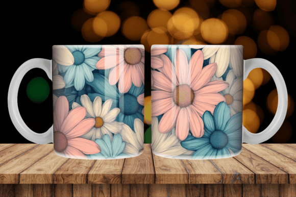 Download Spring Floral Mug Tumbler Wrap - Premium Bundle