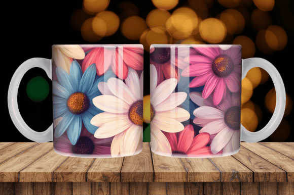Download Spring Floral Mug Tumbler Wrap - Premium Resources