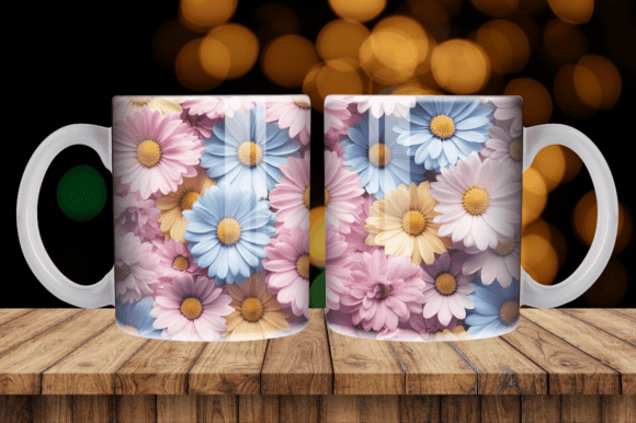 Download Spring Floral Mug Tumbler Wrap - Premium Resources