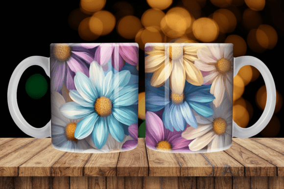 Download Spring Floral Mug Tumbler Wrap - Premium Bundle